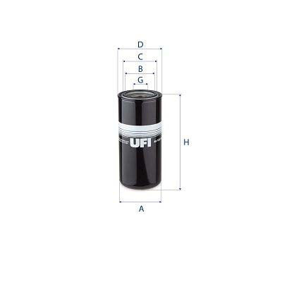 UFI 82.131.00 Filter, Operating Hydraulics