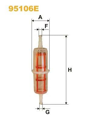 WIX Filters 95106E Fuel Filter