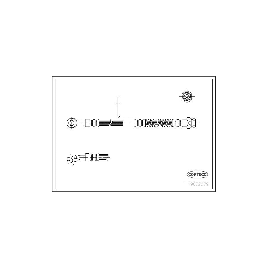 Corteco 19032679 Brake Hose | ML Performance UK