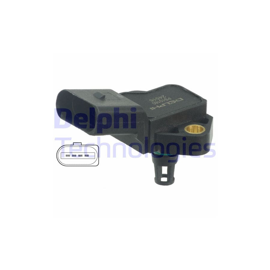 Delphi Ps10160 Intake Manifold Pressure Sensor