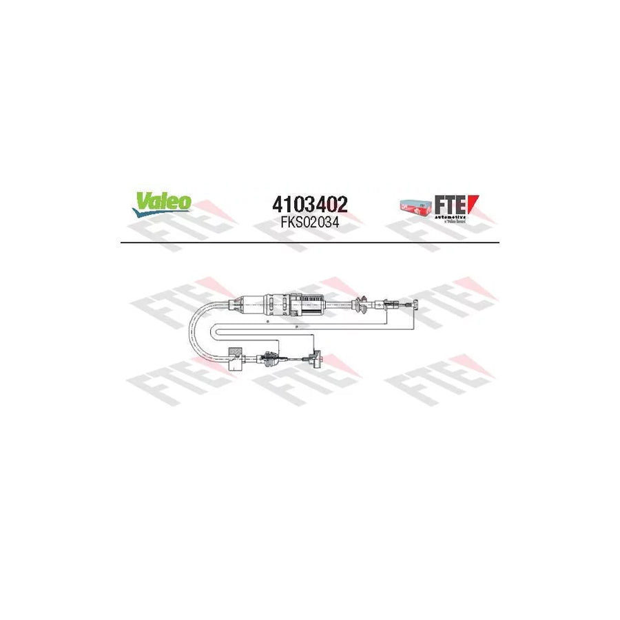 Fte 4103402 Clutch Cable | ML Performance UK Car Parts