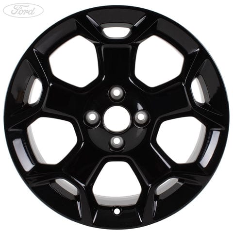 GENUINE FORD 2246374 KA ALLOY WHEEL 16" 5-SPOKE Y DESIGN, PANTHER BLACK, 2008 - 2016 | ML Performance UK