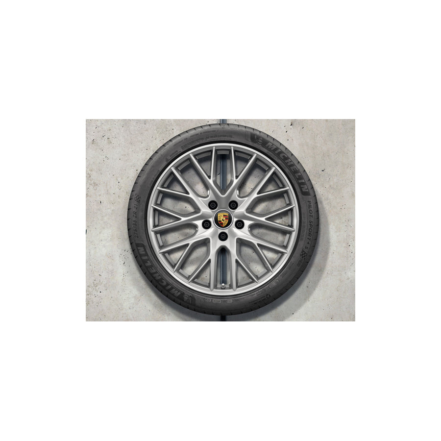 Genuine Porsche 21 Panamera (971 2) Sportdesign Alloy Wheels & Summer Tyres Original Porsche | ML Performance UK Car Parts