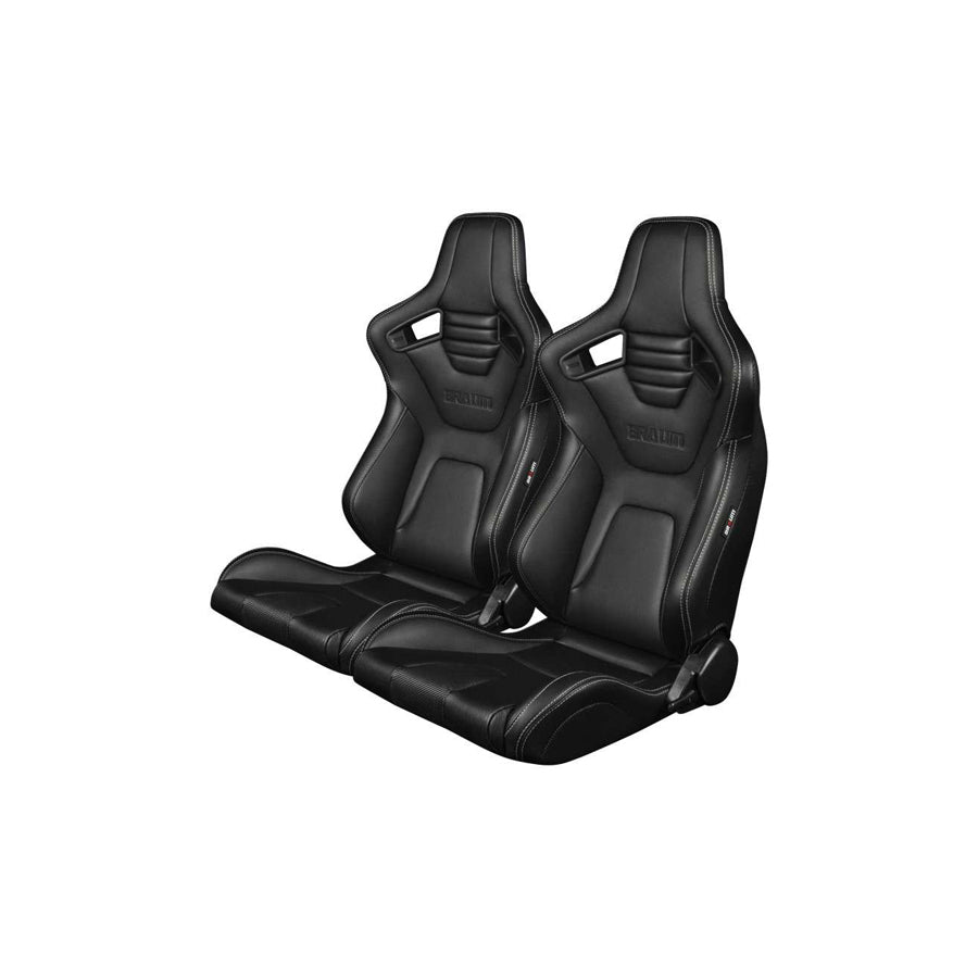 BRAUM Elite-X Series Racing Seats (White Stitching) – Pair | ML Performance UK Car Parts