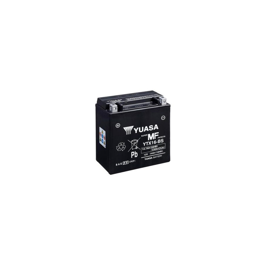 YTX16-BS Yuasa Quad Bike ATV Battery | ML Performance UK Car Parts