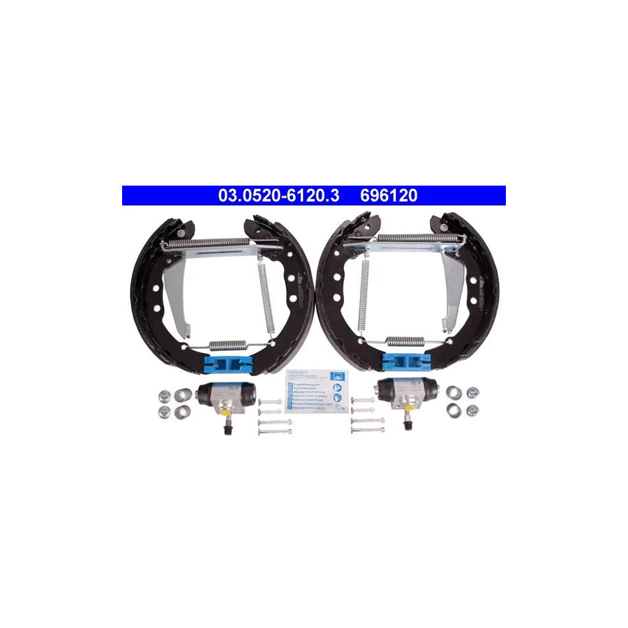 ATE Original Topkit 03.0520-6120.3 Brake Set, Drum Brakes