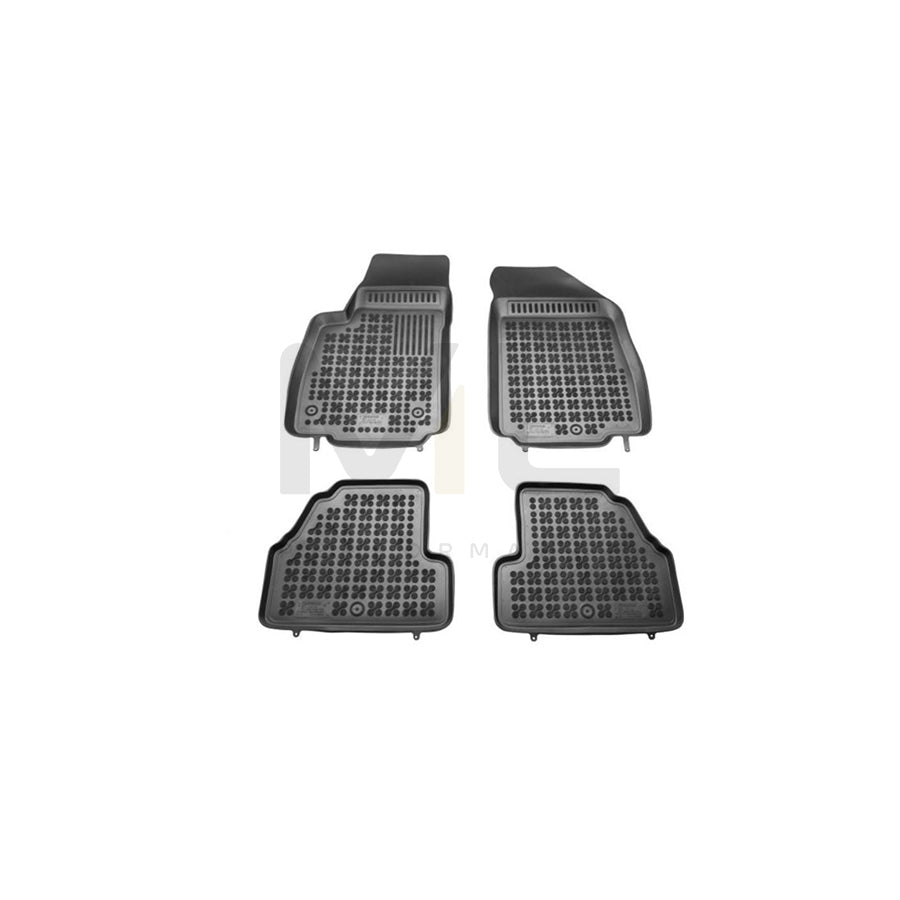 REZAW PLAST 200519 Floor mat set for CHEVROLET Trax Elastomer, Front and Rear, Black | ML Performance Car Parts