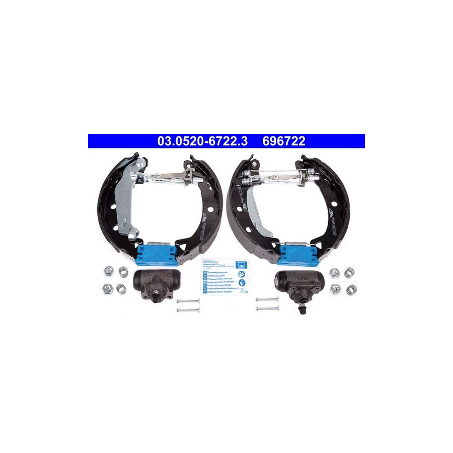 ATE Original Topkit 03.0520-6722.3 Brake Set, Drum Brakes