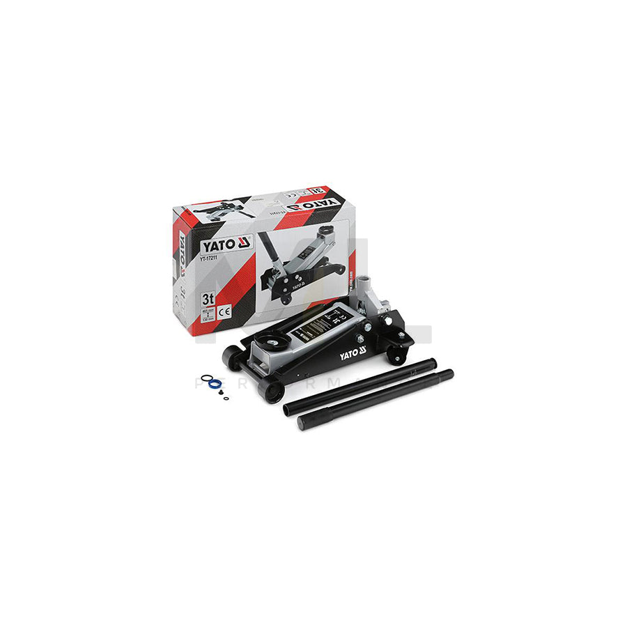 YATO YT-17211 Jack 3t, Hydraulic, SUVs, Trolley jack | ML Performance Car Parts