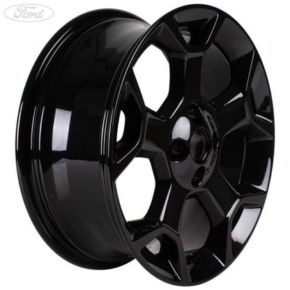 GENUINE FORD 2246374 KA ALLOY WHEEL 16" 5-SPOKE Y DESIGN, PANTHER BLACK, 2008 - 2016 | ML Performance UK