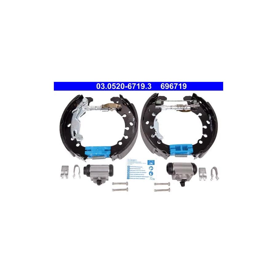 ATE Original Topkit 03.0520-6719.3 Brake Set, Drum Brakes