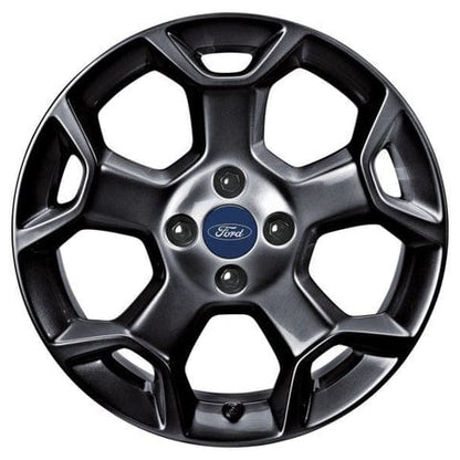 GENUINE FORD 2246374 x4 SET OF 4 KA ALLOY WHEEL 16" 5-SPOKE Y DESIGN, PANTHER BLACK 09/2008 - 05/2016 | ML Performance UK