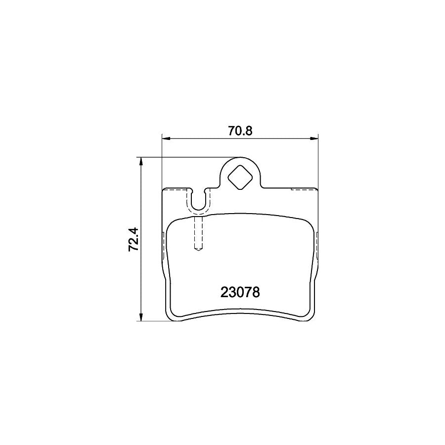 Hella 8FH 351 311-571 Heater Matrix