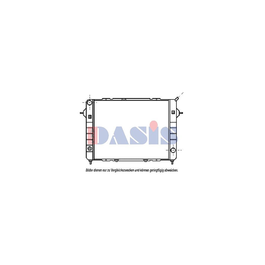 AKS Dasis 151590N Engine Radiator | ML Performance UK