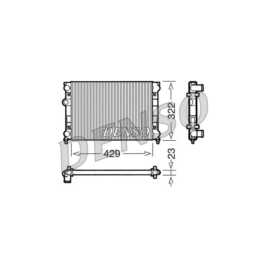 Denso DRM32007 Drm32007 Engine Radiator | ML Performance UK