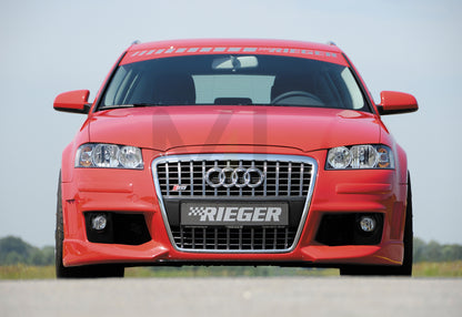 Rieger 00056743 Audi 8P A3 Front Bumper - R-Frame 4 | ML Performance UK Car Parts