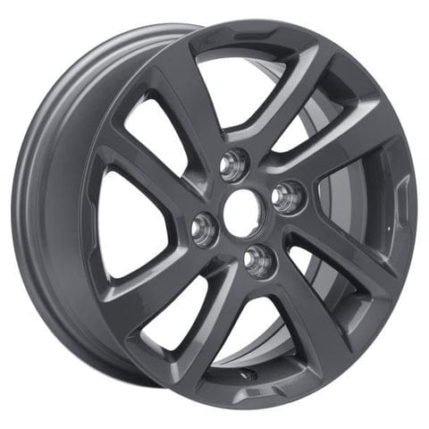 GENUINE FORD 2248124 x4 SET OF 4 KA+ ALLOY WHEEL 15" 4 X 2-SPOKE DESIGN, ROCK METALLIC 03/2018 - | ML Performance UK