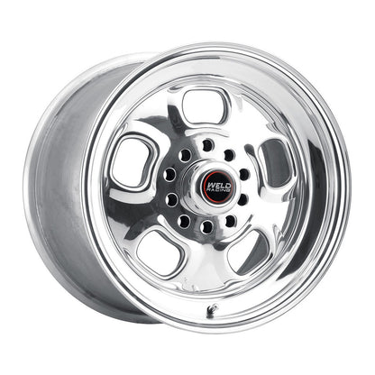 Weld 93-54340 0 Wheel 15x3.5 5x4.5 ET-22 BS1.375 Polished Center - Polished Shell