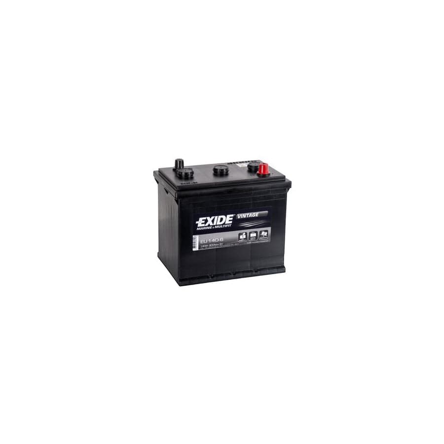 Exide EU140-6 Vintage Marine Leisure Battery | ML Performance UK Car Parts