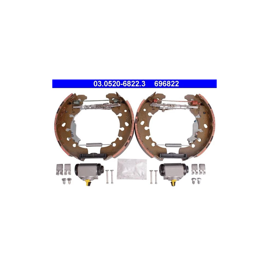 ATE Original Topkit 03.0520-6822.3 Brake Set, Drum Brakes