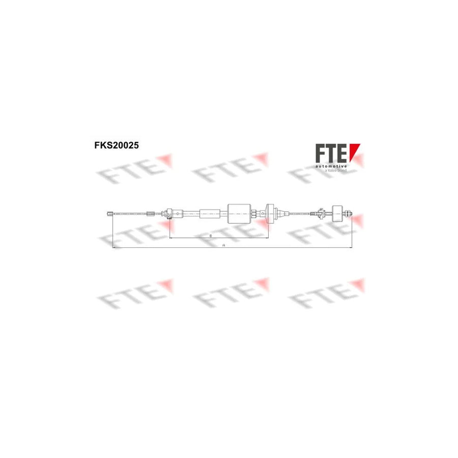 Fte FKS20025 Clutch Cable | ML Performance UK Car Parts