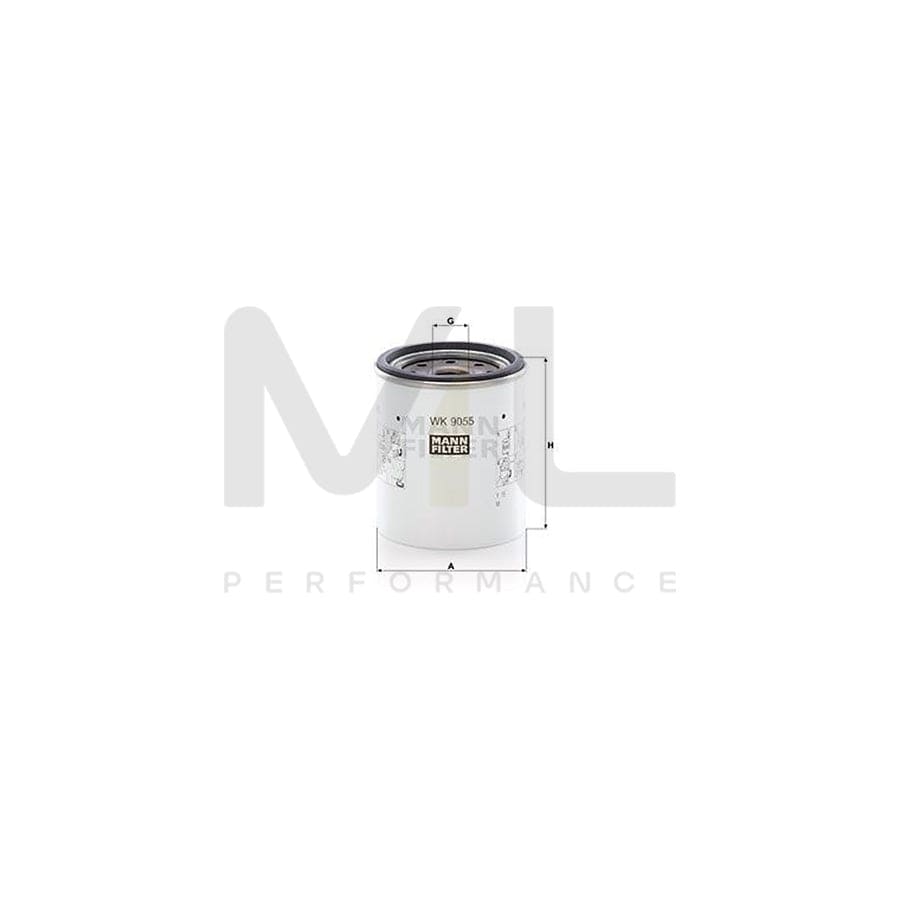 MANN-FILTER WK 9055 z Fuel filter with seal | ML Performance Car Parts