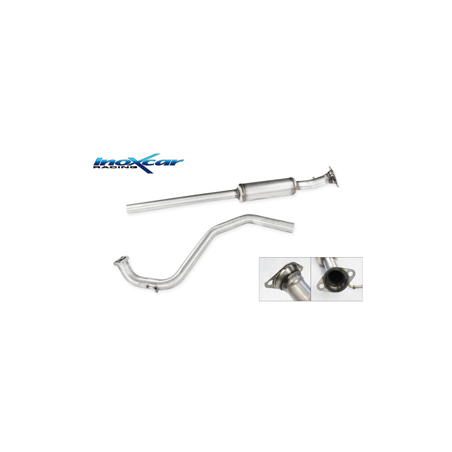 InoXcar TCSWIS1.04 Suzuki Swift Central Pipe with Silencer | ML Performance UK Car Parts