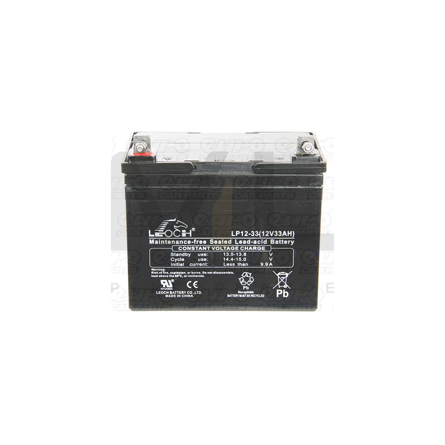 Leoch VRLA Sealed Battery - 12V 33Ah | ML Performance UK Car Parts