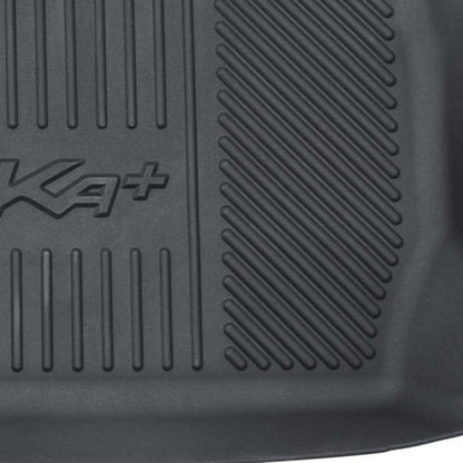 GENUINE FORD 2196334 KA+ RUBBER FLOOR MATS TRAY STYLE WITH RAISED EDGES, FRONT, BLACK | ML Performance UK