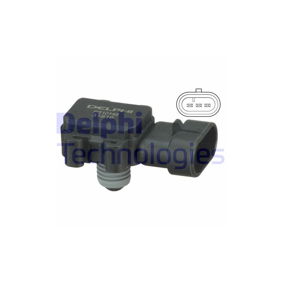 Delphi Ps10148 Intake Manifold Pressure Sensor