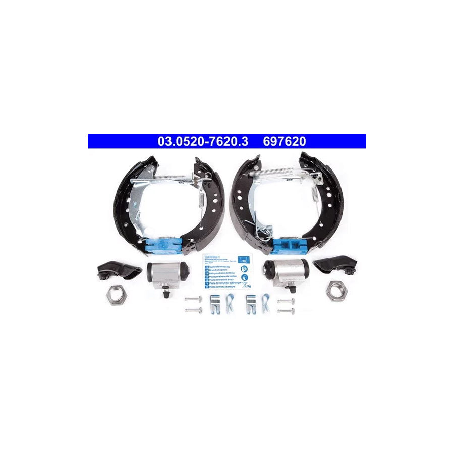 ATE Original Topkit 03.0520-7620.3 Brake Set, Drum Brakes