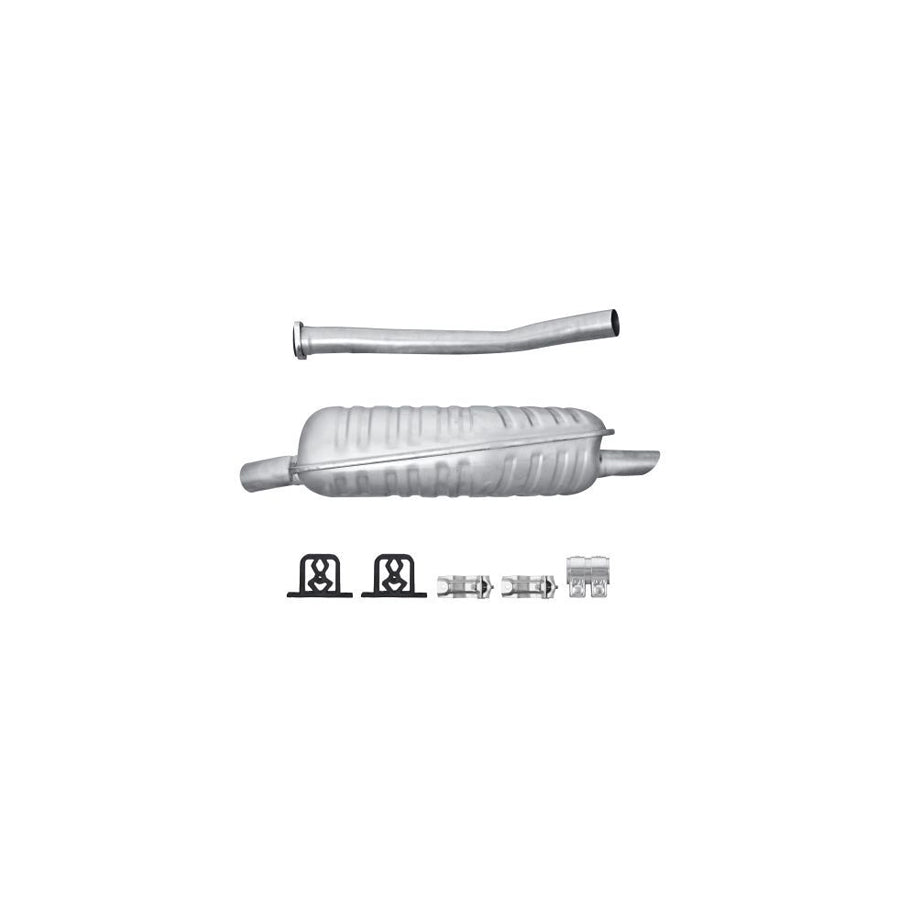 Hella 8LD 366 026-961 Rear Silencer For BMW 3 Series