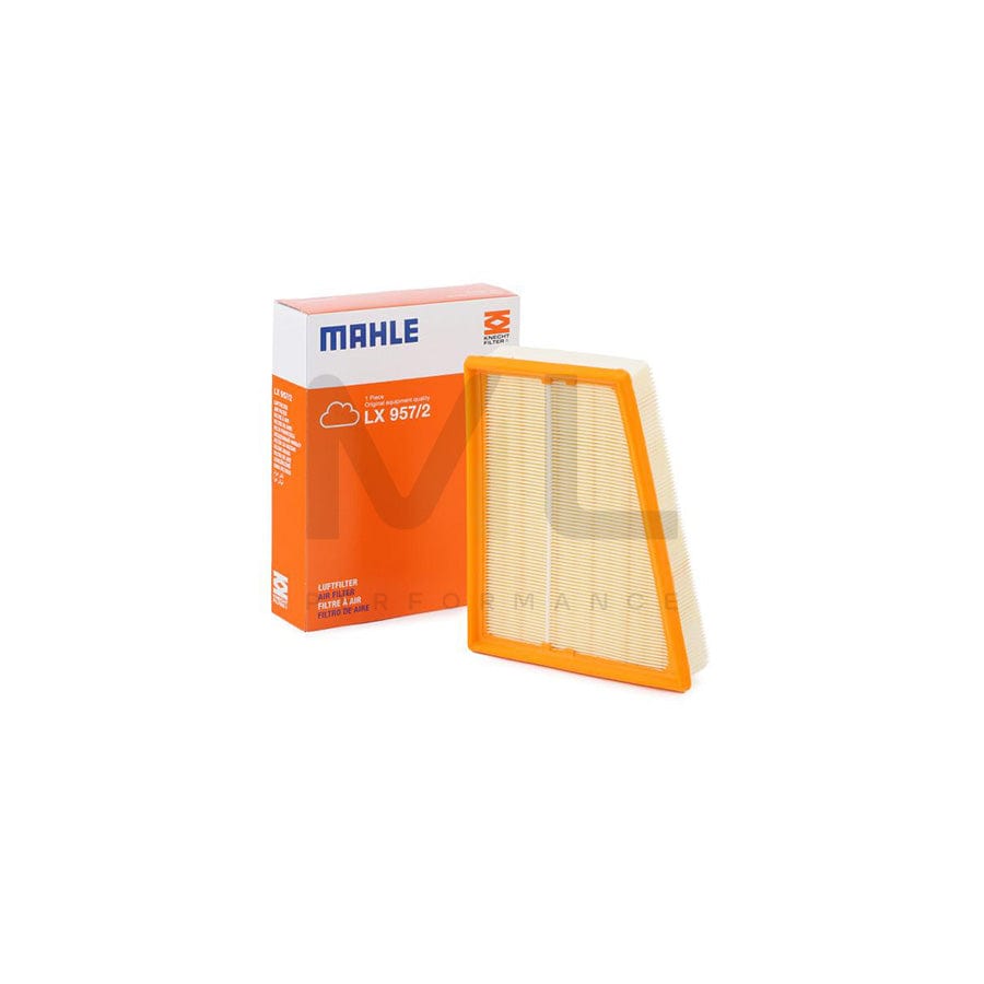 MAHLE ORIGINAL LX 957/2 Air Filter Filter Insert | ML Performance Car Parts