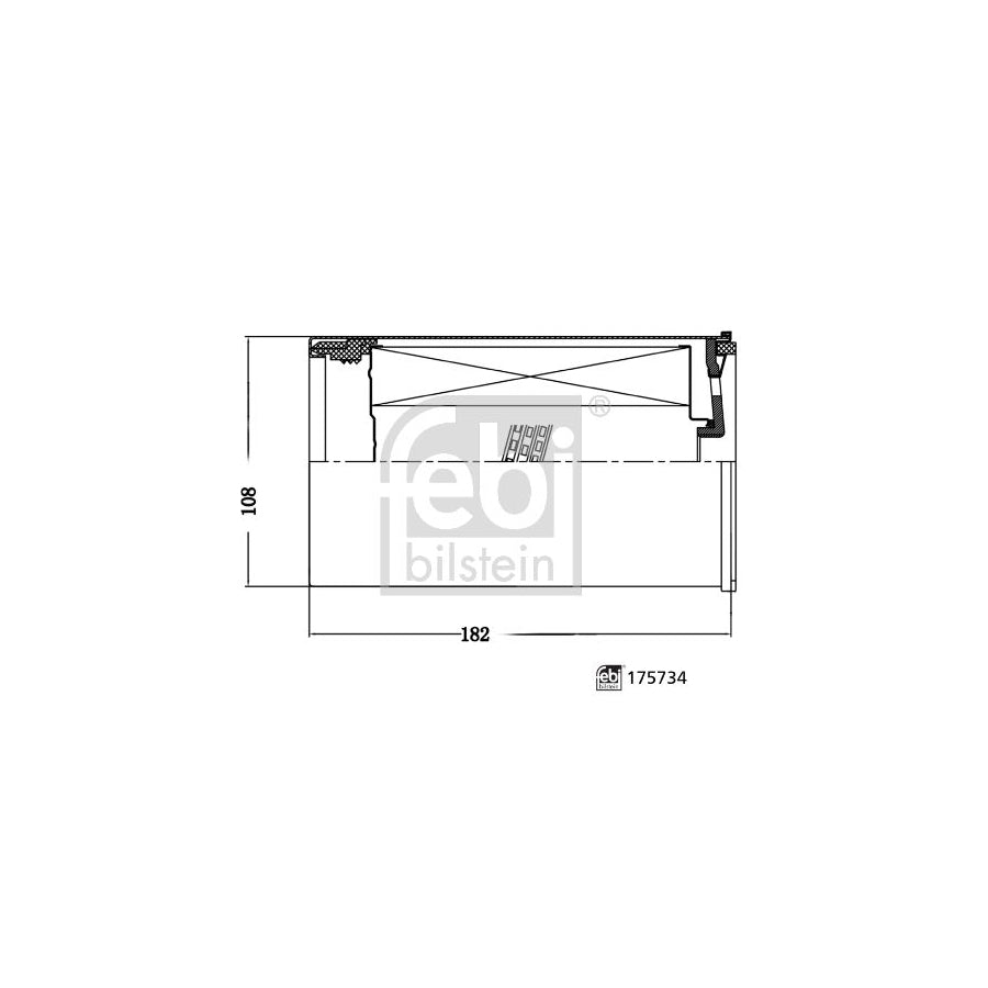 Febi Bilstein 175734 Fuel Filter