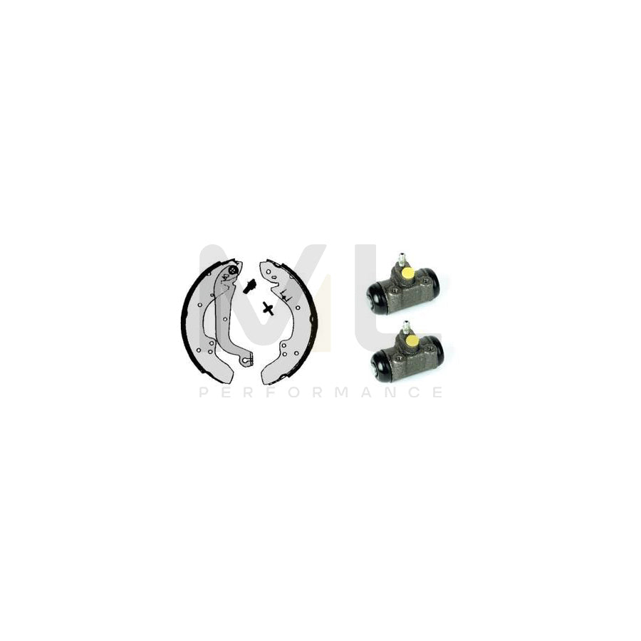 BREMBO STANDARD KIT H 61 043 Brake Shoe Set for CITROËN C25 Ø: 254mm | ML Performance Car Parts