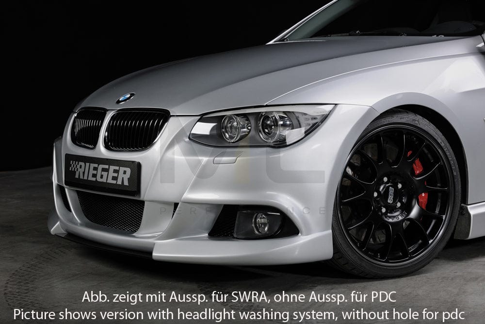 Rieger 00053452 BMW 3 Series E92 E93 Front Bumper 3 | ML Performance UK Car Parts