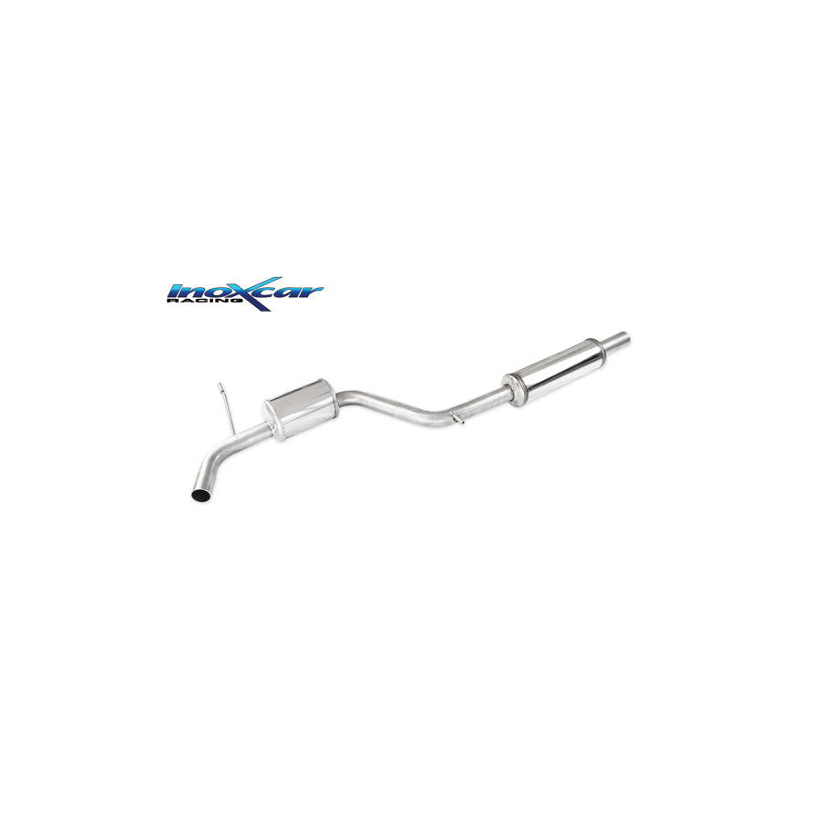 InoXcar TCVW.14.02S VW Golf 7.5 Central Pipe with Silencer | ML Performance UK Car Parts