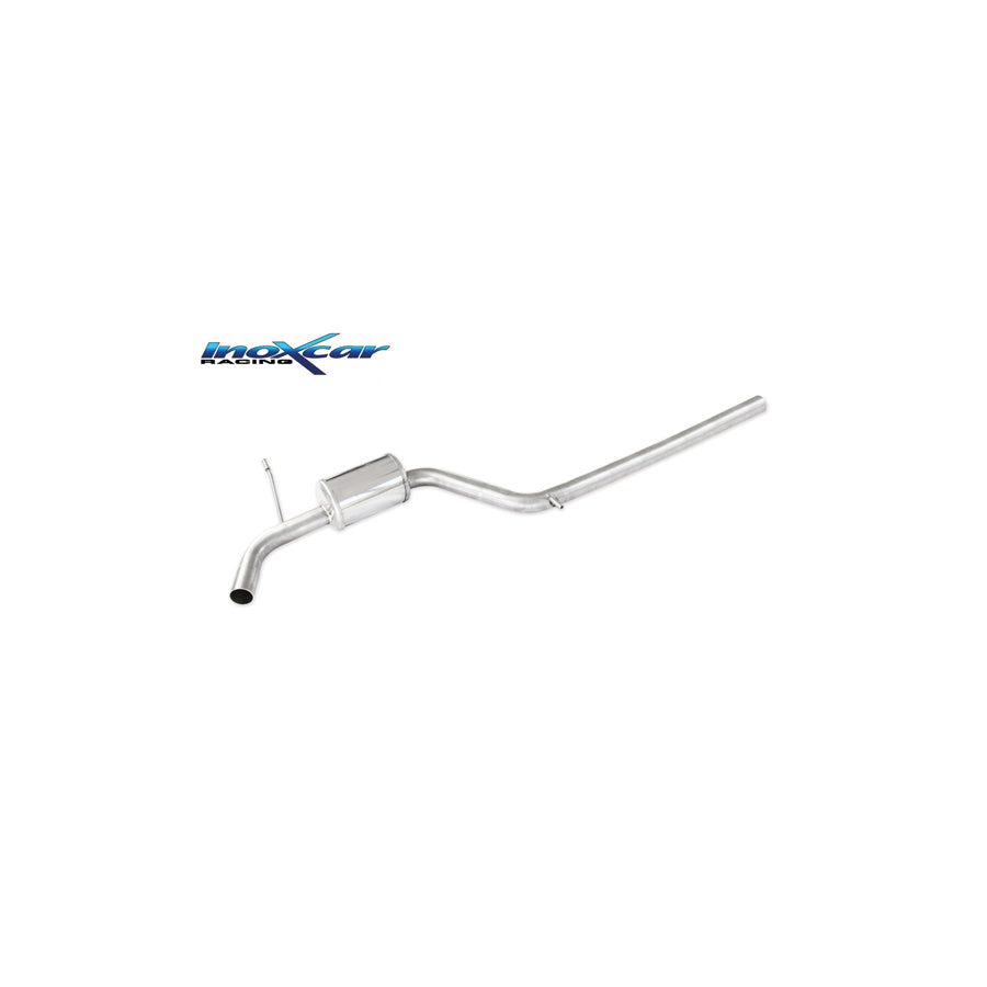 InoXcar TCVW.14.01S VW Golf 7.5 Central Pipe with Silencer | ML Performance UK Car Parts