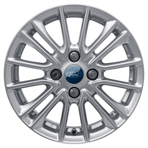 GENUINE FORD 2248122 x4 SET OF 4 KA+ ALLOY WHEEL 15" 8 X 2-SPOKE DESIGN, SPARKLE SILVER 03/2018 - | ML Performance UK