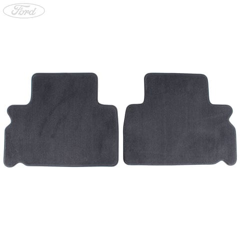 GENUINE FORD 1432702 GALAXY & S-MAX VELOUR FLOOR MATS REAR, BLUE, FOR SECOND SEAT ROW | ML Performance UK