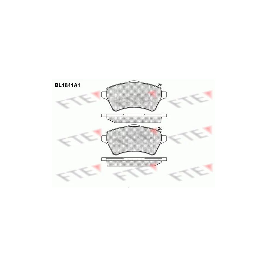 Fte 9010418 Brake Pad Set For Land Rover Freelander | ML Performance UK Car Parts