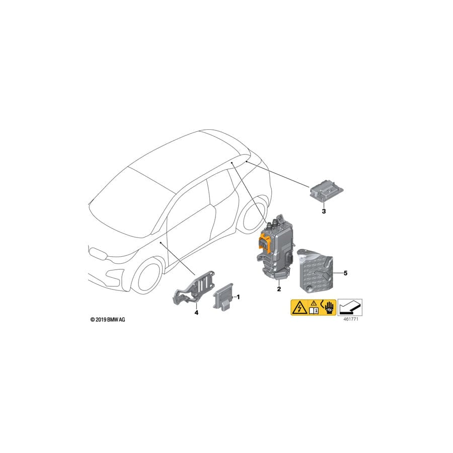 Genuine BMW 12328662295 Base Control Unit For Reme (Inc. i3 60Ah Rex & i3 94Ah Rex) | ML Performance UK Car Parts