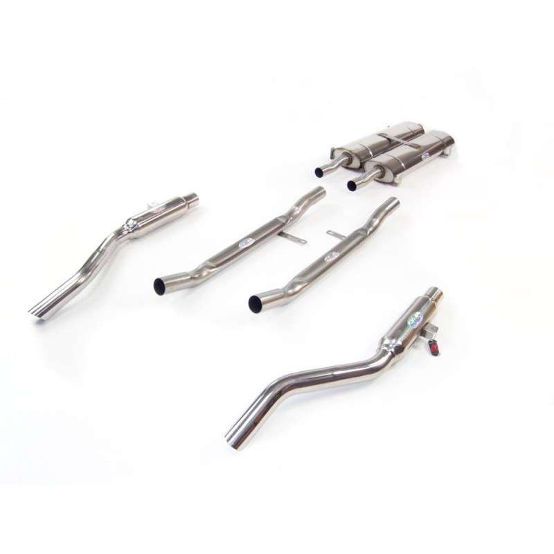 QuickSilver JR254S Jaguar E Type Series 1 and 2 Stainless Steel Exhaust SPORT EXHAUST | ML Performance UK Car Parts