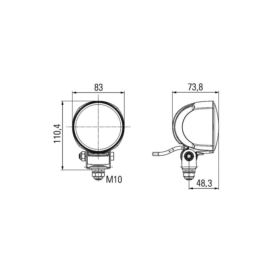 Hella 1G0 996 476-011 Worklight