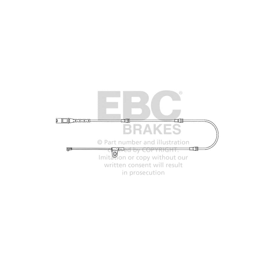 EBC EFA139 BMW Front Wear Leads - ATE Caliper (Inc. X5 & X6) 1 | ML Performance UK Car Parts