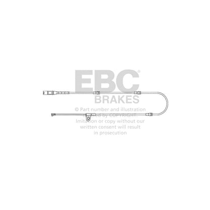 EBC EFA139 BMW Front Wear Leads - ATE Caliper (Inc. X5 & X6) 1 | ML Performance UK Car Parts