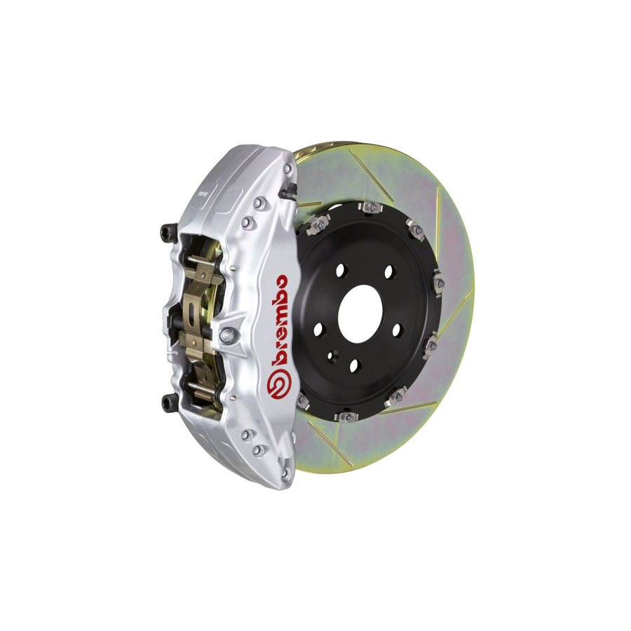 Brembo 1J2.9001A Chevrolet GMC Hummer Front GT 6-Pistons Slotted 2-piece Big Brake Kit (Inc. Avalanche, Sierra, Yukon, H2)