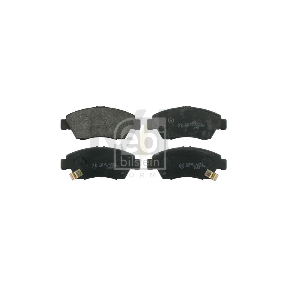 Febi Bilstein 16305 Brake Pad Set Front Axle, With Acoustic Wear Warning | ML Performance Car Parts