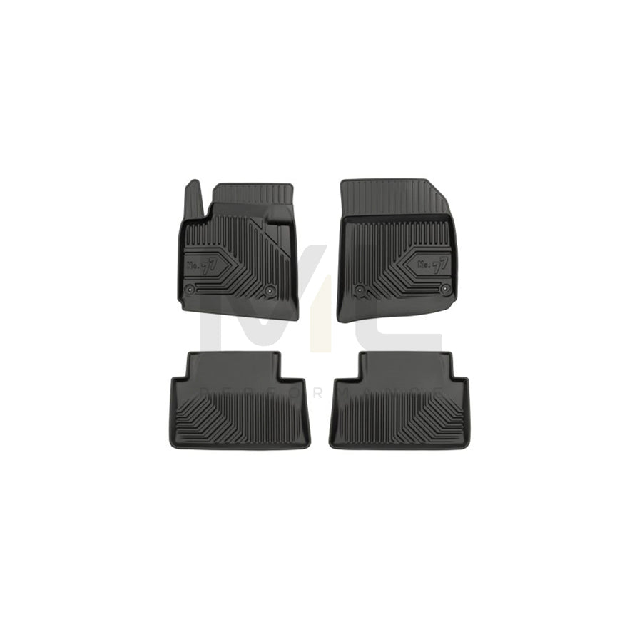 FROGUM Tailored 77408715 Floor mat set for CITROﾃ起 C5 Elastomer, Front and Rear, Quantity: 4, Black | ML Performance Car Parts