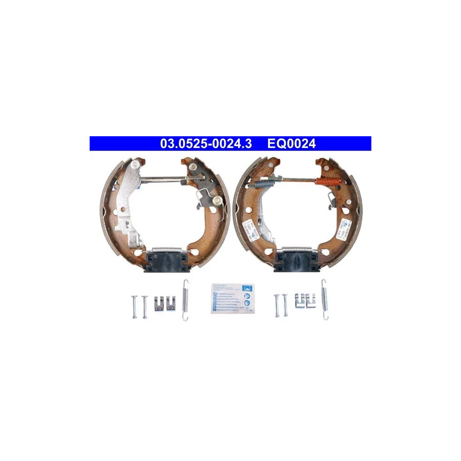 ATE Easy Quick 03.0525-0024.3 Brake Set, Drum Brakes For Fiat Punto Ii Hatchback (188)